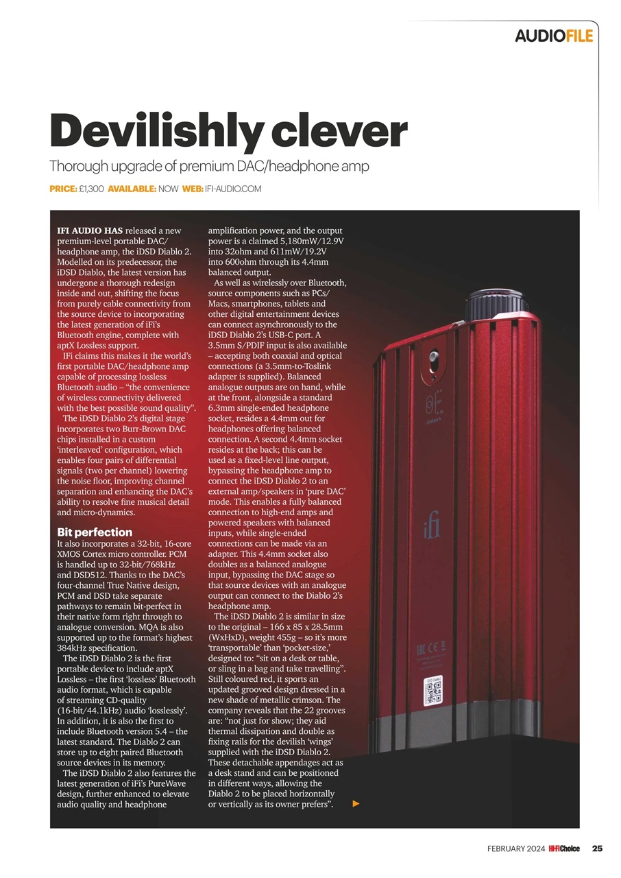 Hi-Fi Choice Preview Pages