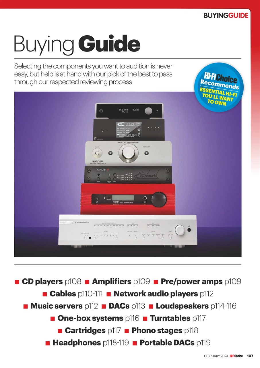 Hi-Fi Choice Preview Pages