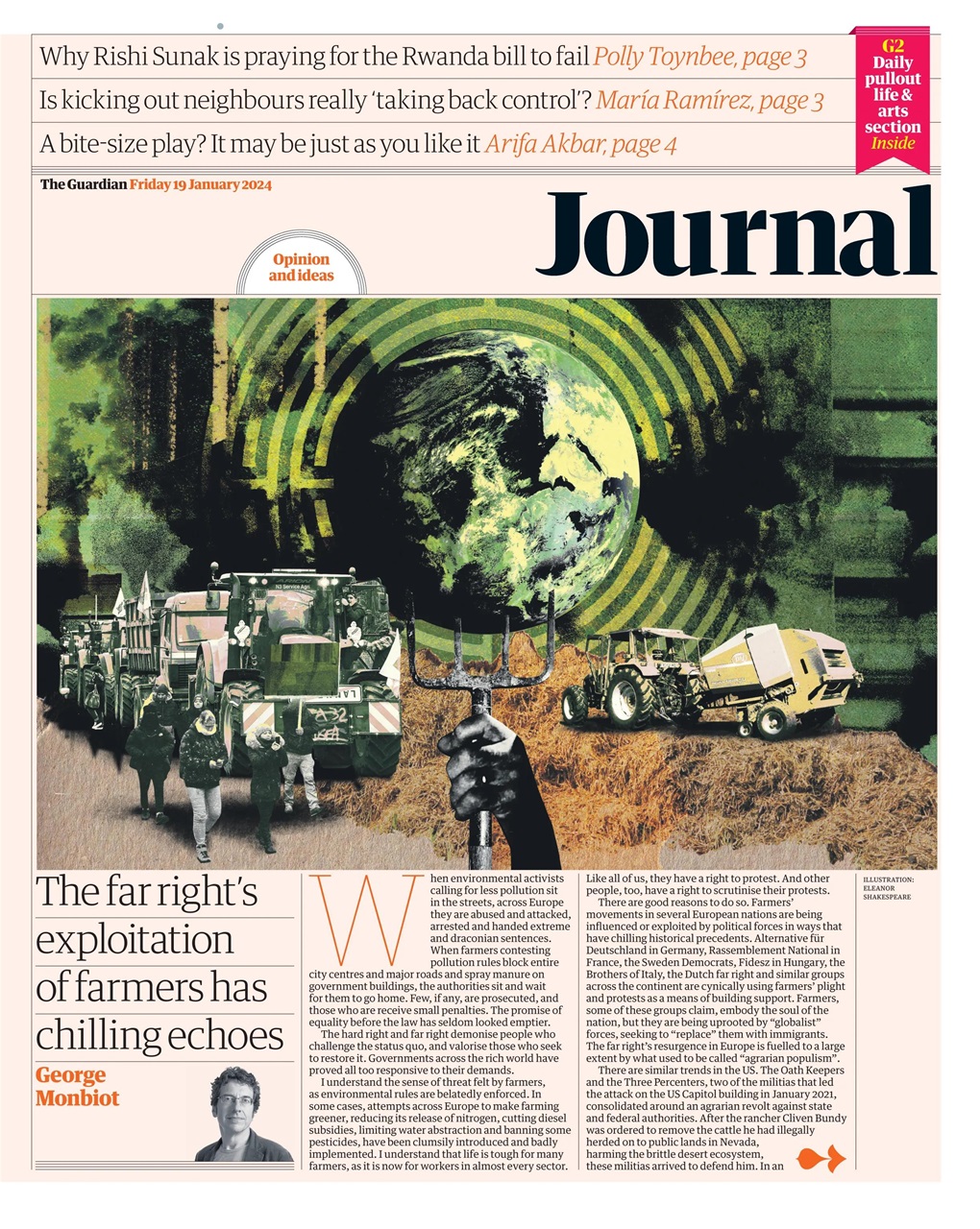 The Guardian Newspaper Preview Pages