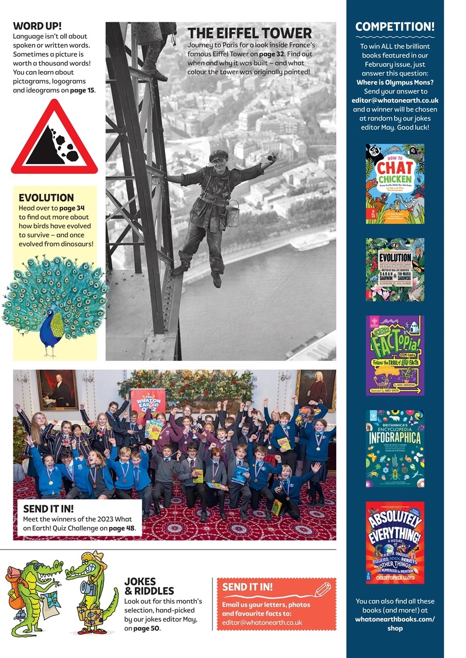 What on Earth! Magazine Preview Pages
