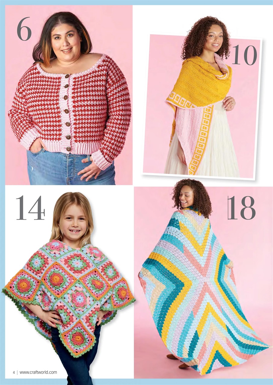 Crochet Now Magazine Preview Pages