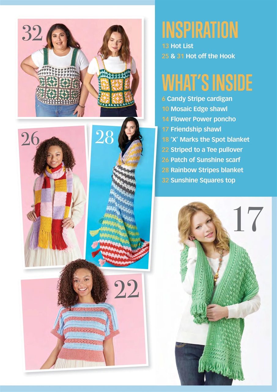 Crochet Now Magazine Preview Pages