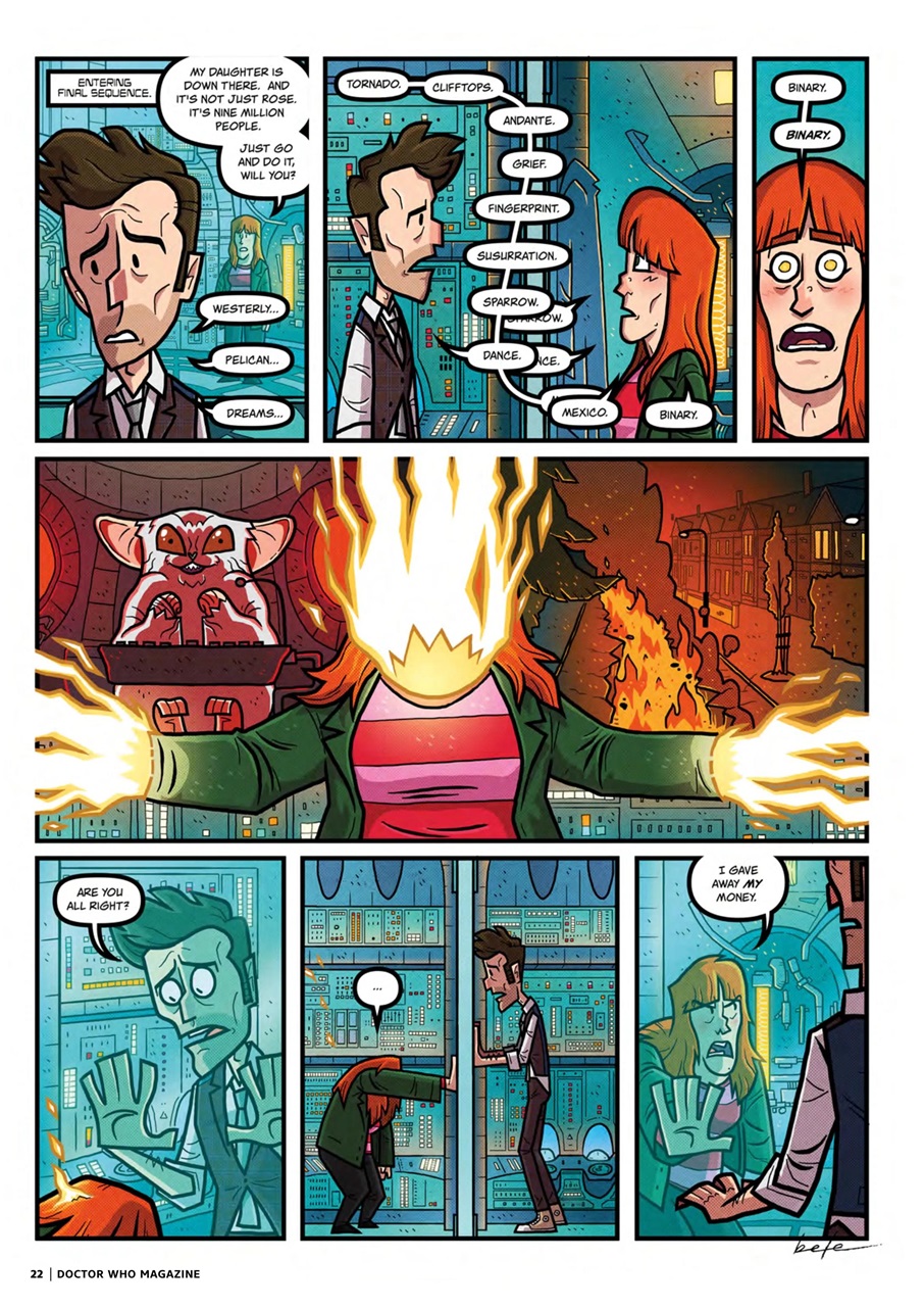 Doctor Who Magazine Preview Pages