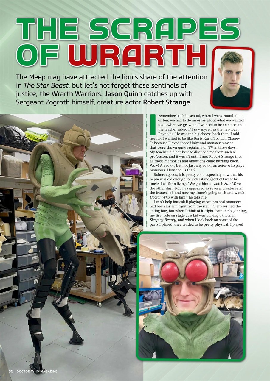 Doctor Who Magazine Preview Pages