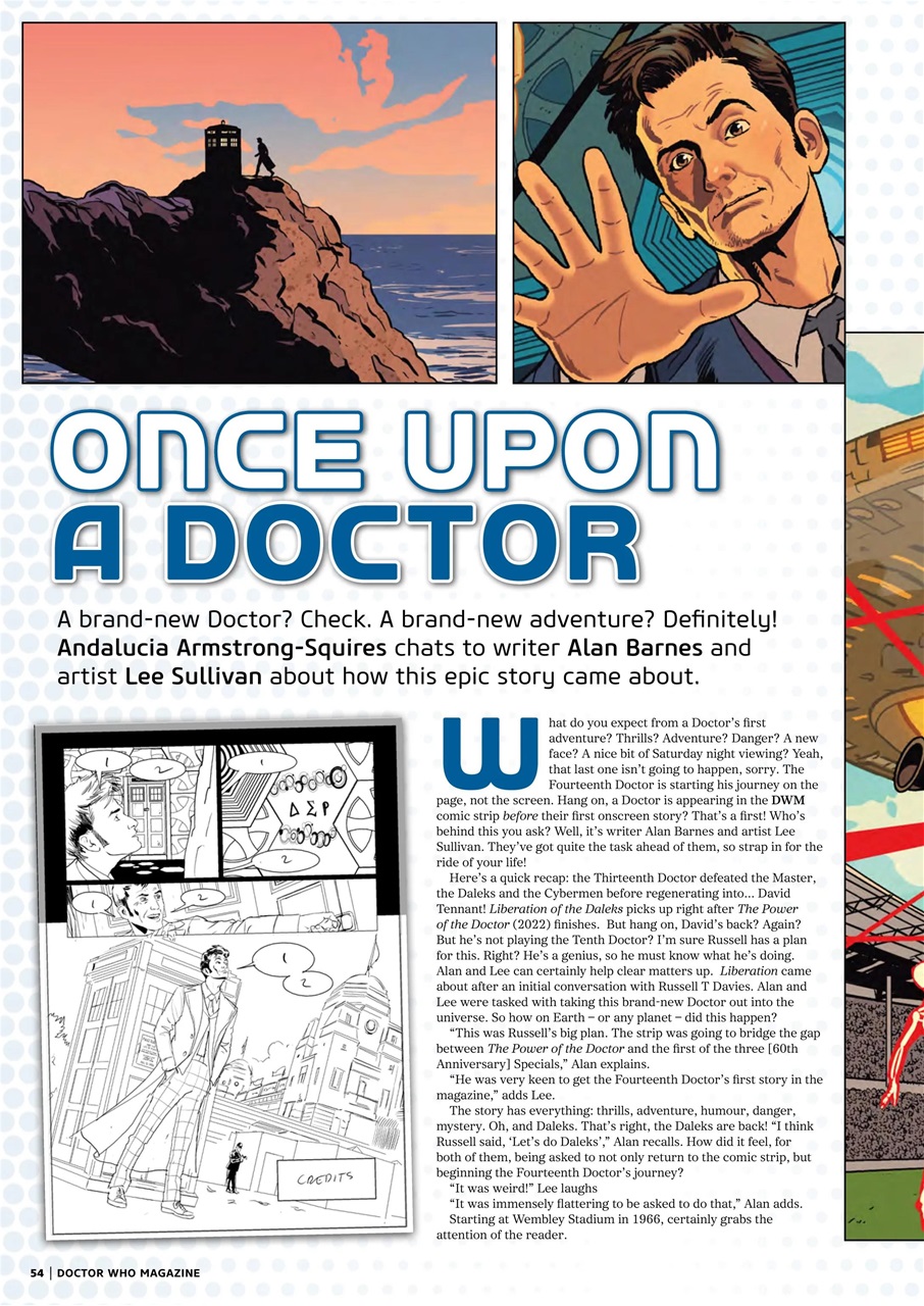 Doctor Who Magazine Preview Pages