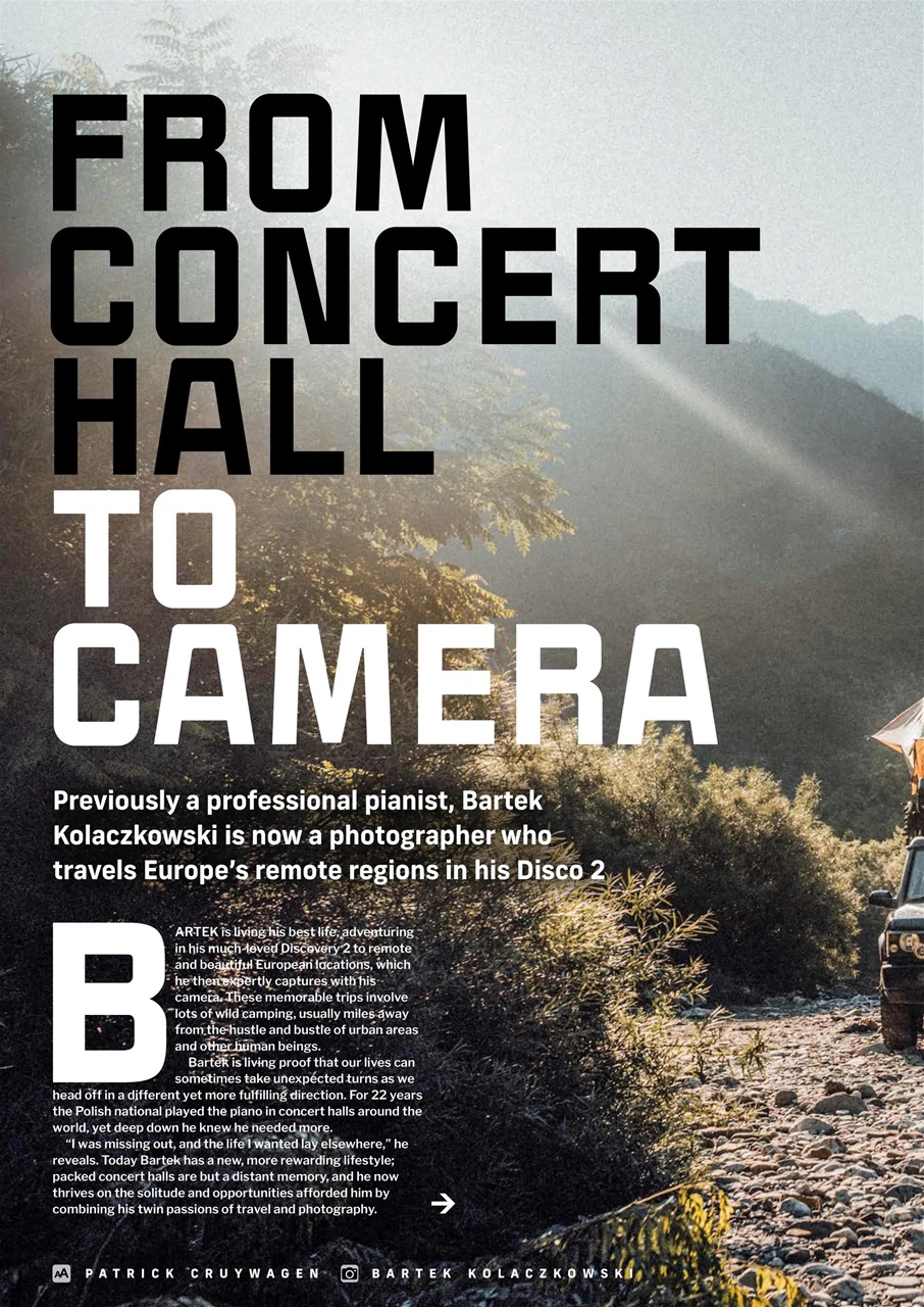 Land Rover Monthly Preview Pages