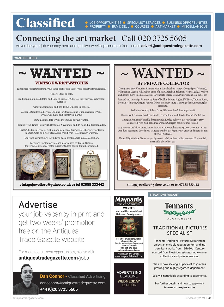 Antiques Trade Gazette Preview Pages