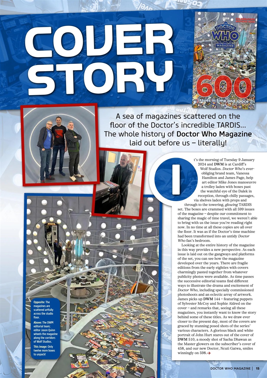 Doctor Who Magazine Preview Pages