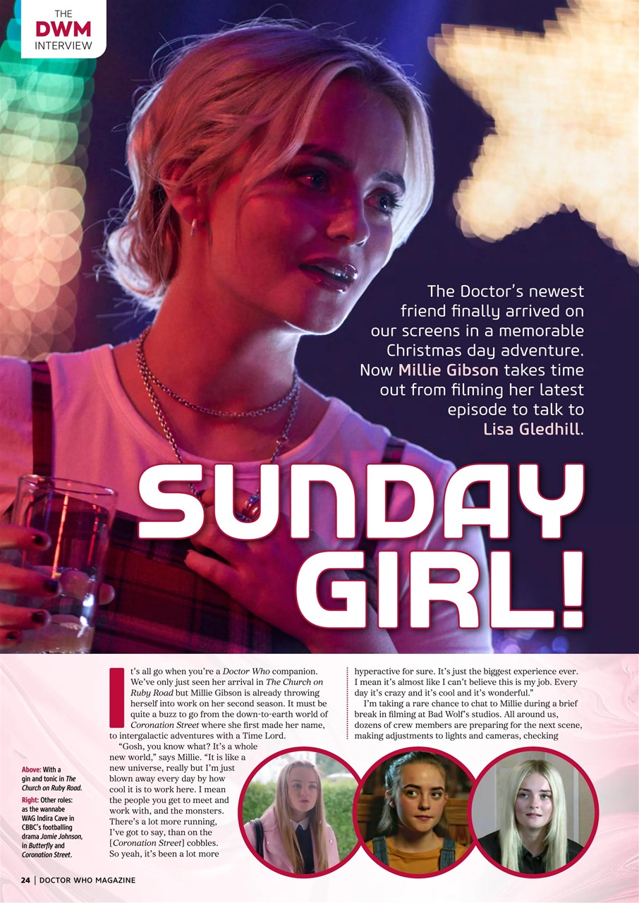 Doctor Who Magazine Preview Pages