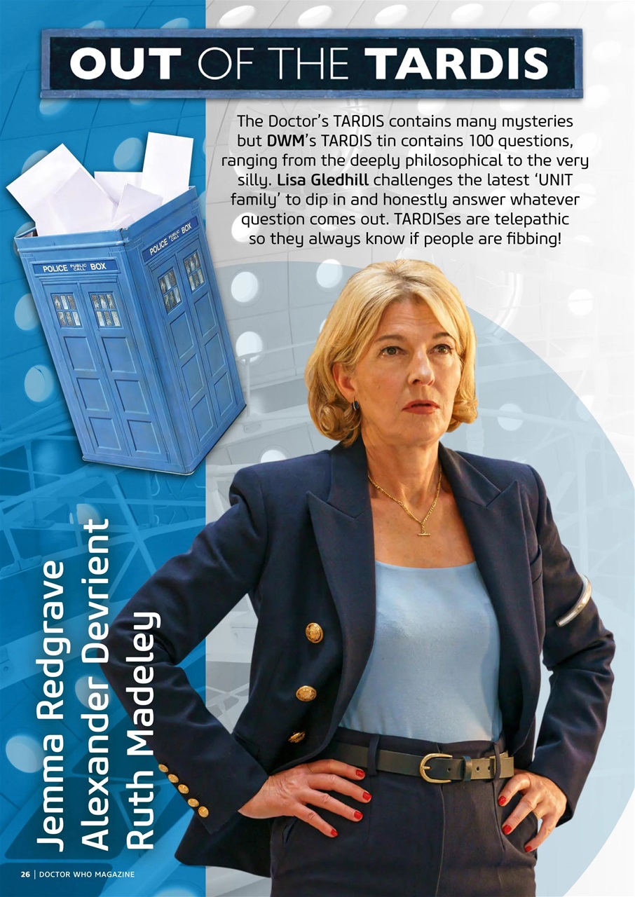 Doctor Who Magazine Preview Pages
