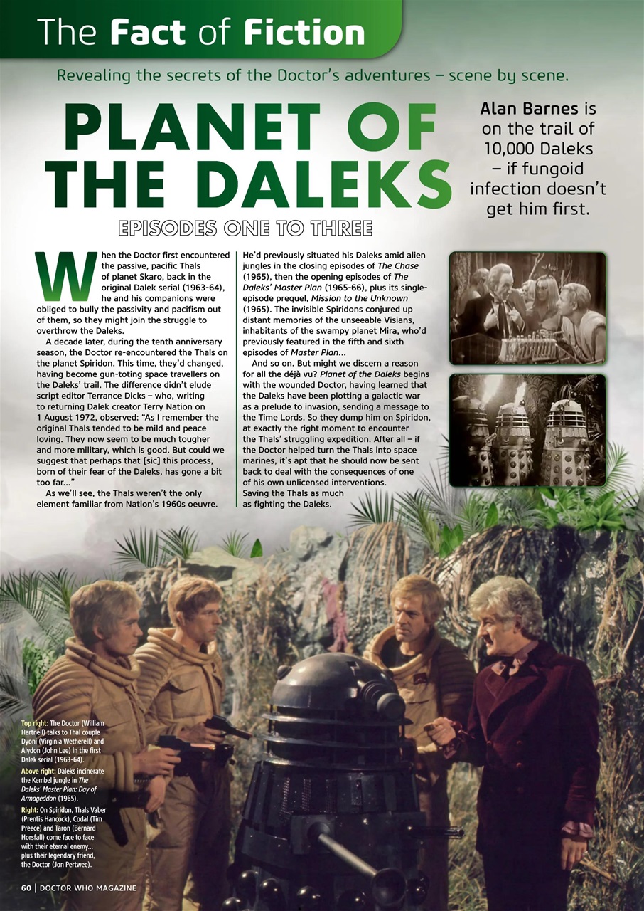 Doctor Who Magazine Preview Pages