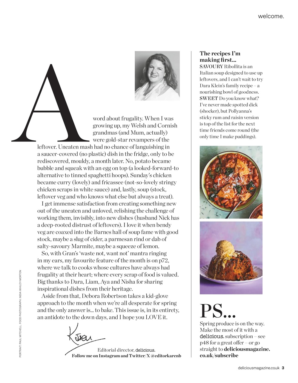 delicious. Magazine Preview Pages