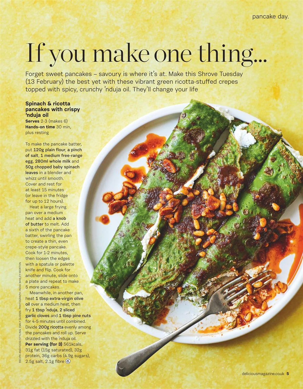 delicious. Magazine Preview Pages