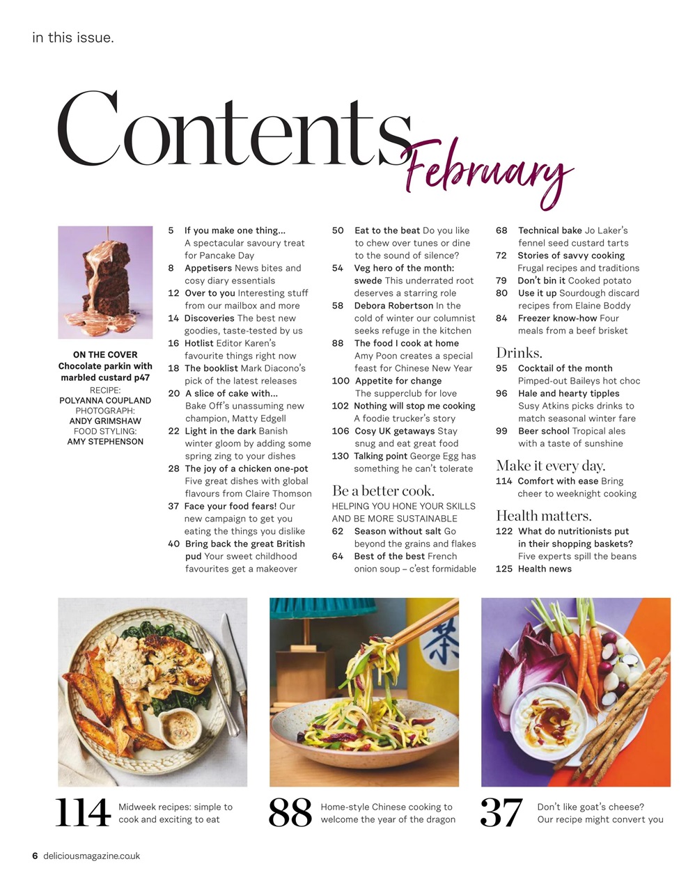 delicious. Magazine Preview Pages