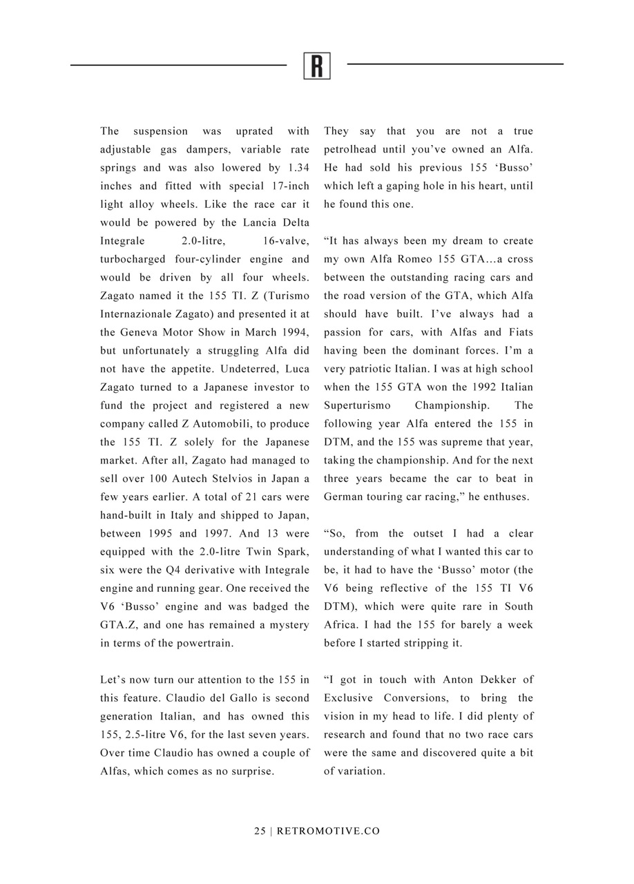 Retromotive Preview Pages