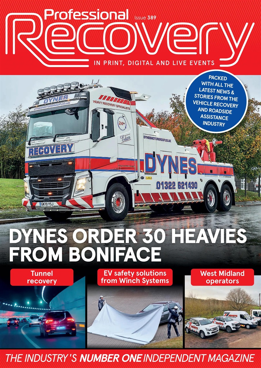 Professional Recovery Magazine Preview Pages