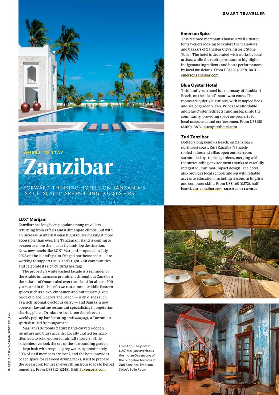 National Geographic Traveller UK Preview Pages