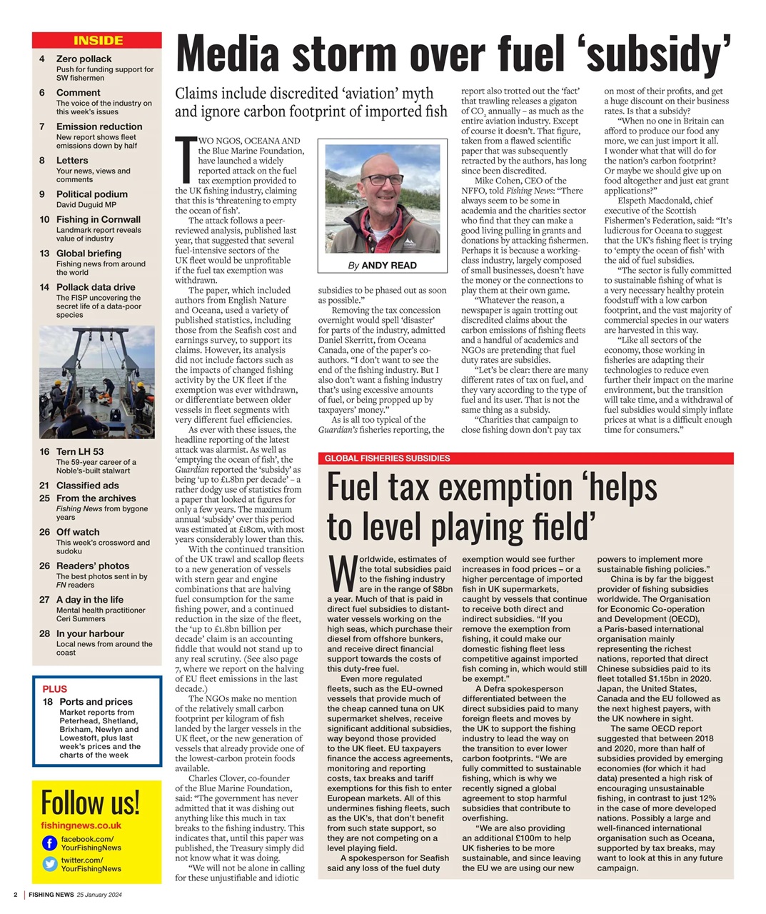 Fishing News Preview Pages