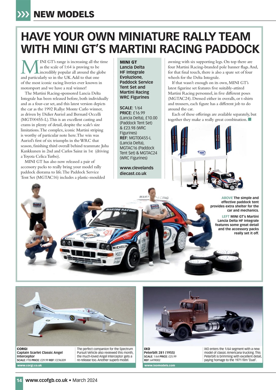 Diecast Collector Preview Pages