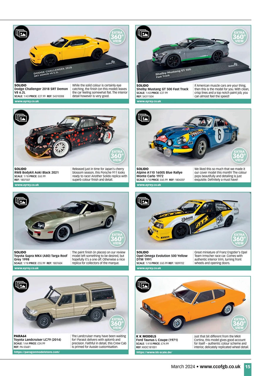 Diecast Collector Preview Pages