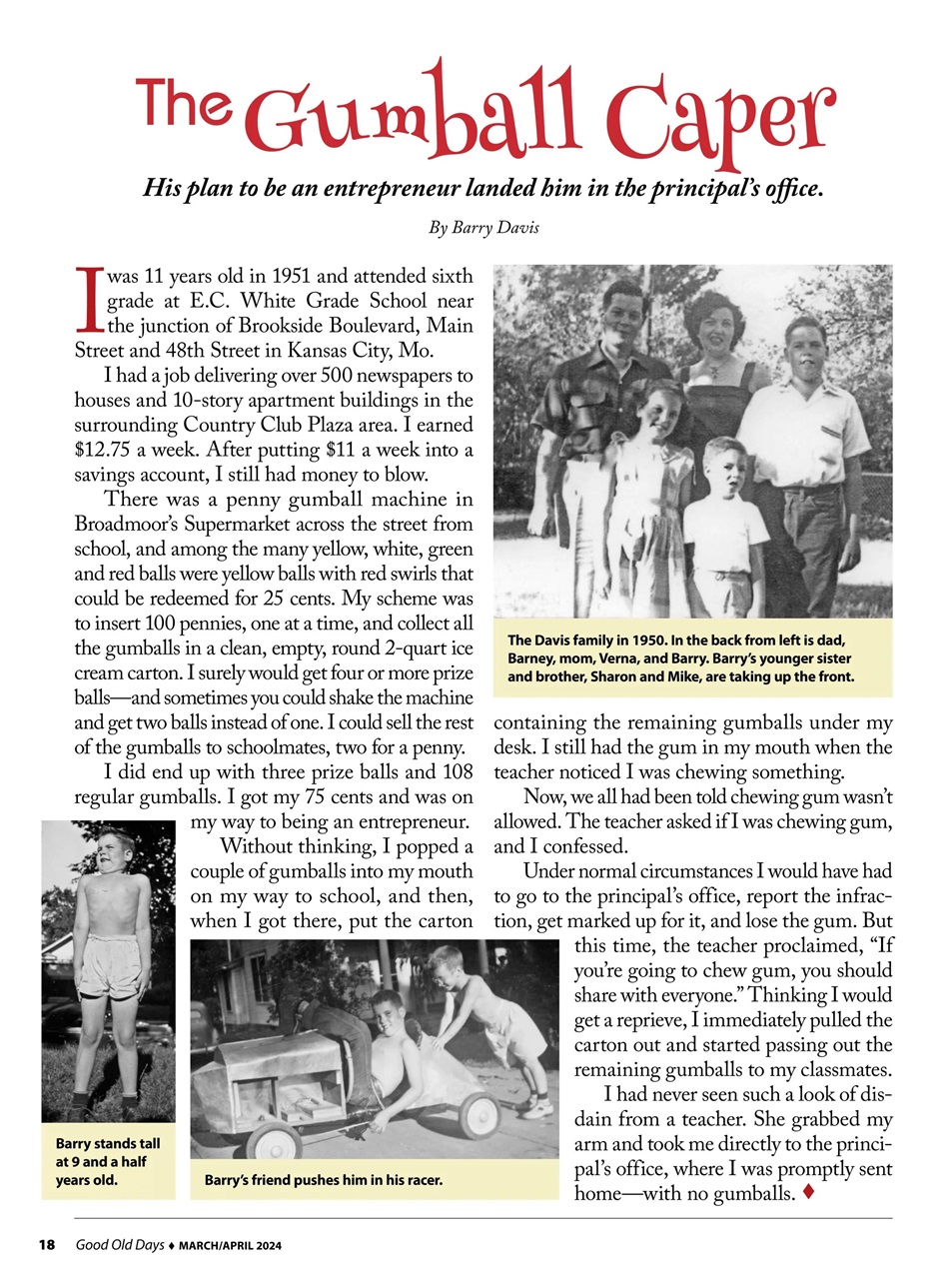 Good Old Days Preview Pages