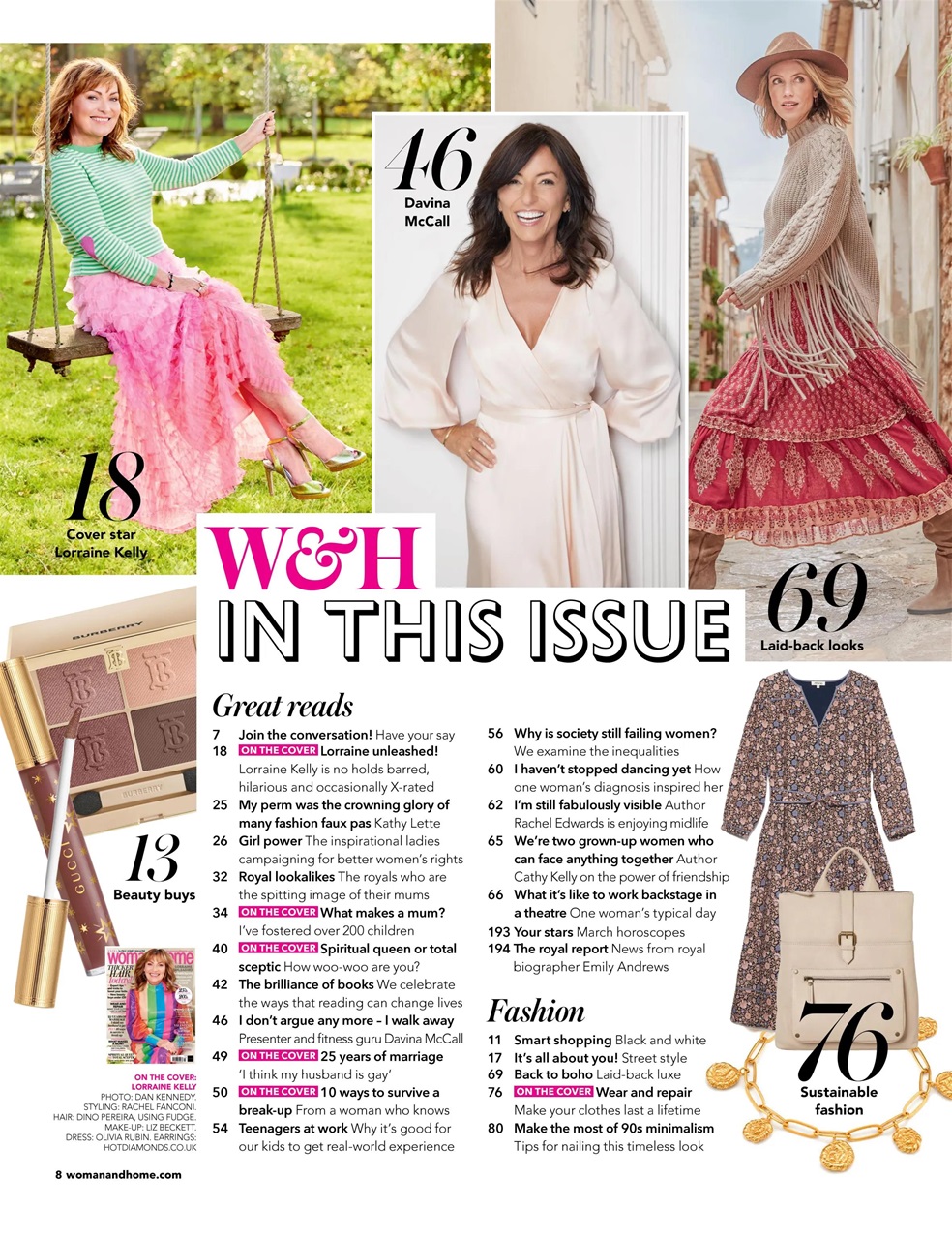 Woman & Home Preview Pages