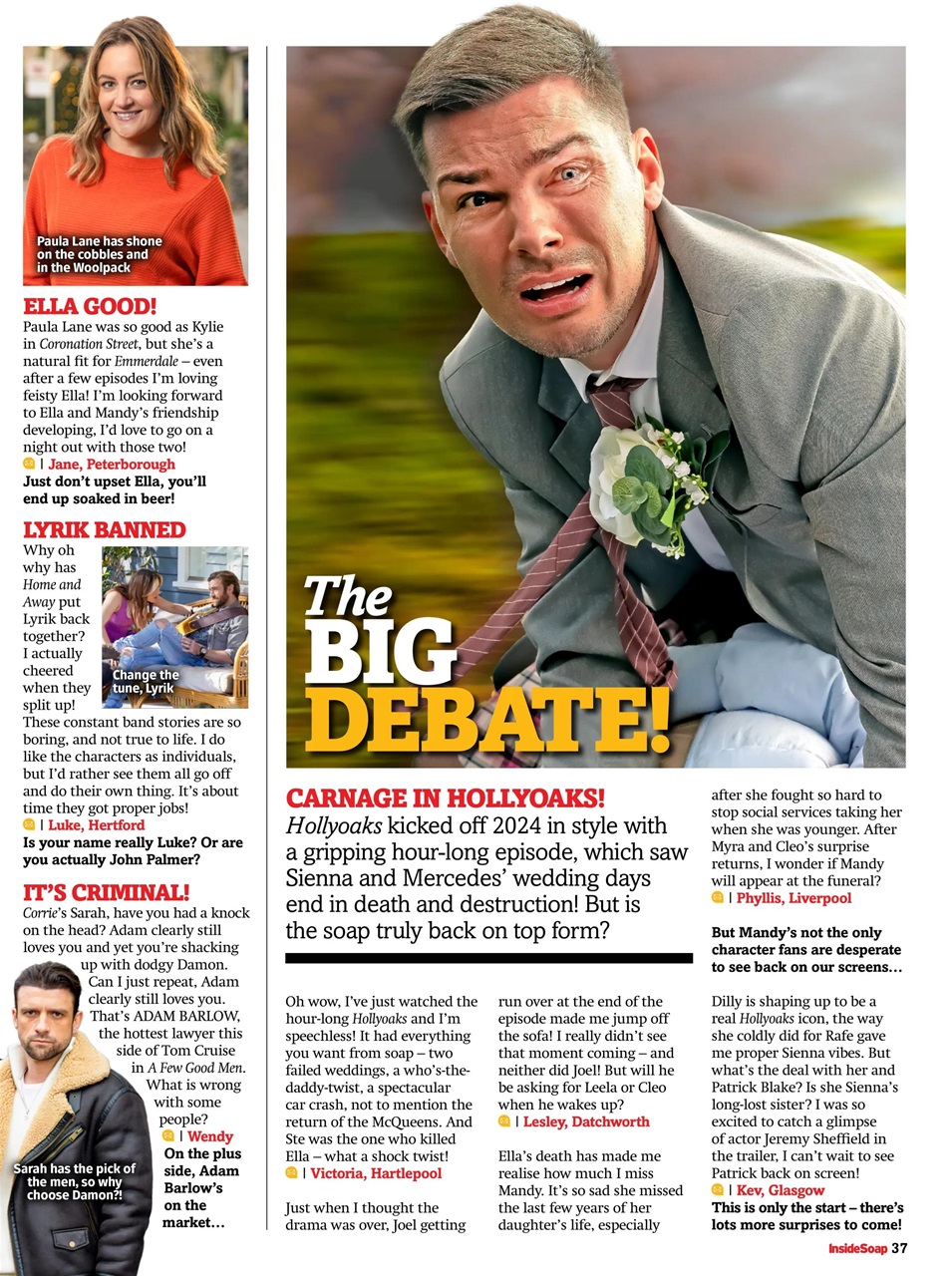 Inside Soap Preview Pages