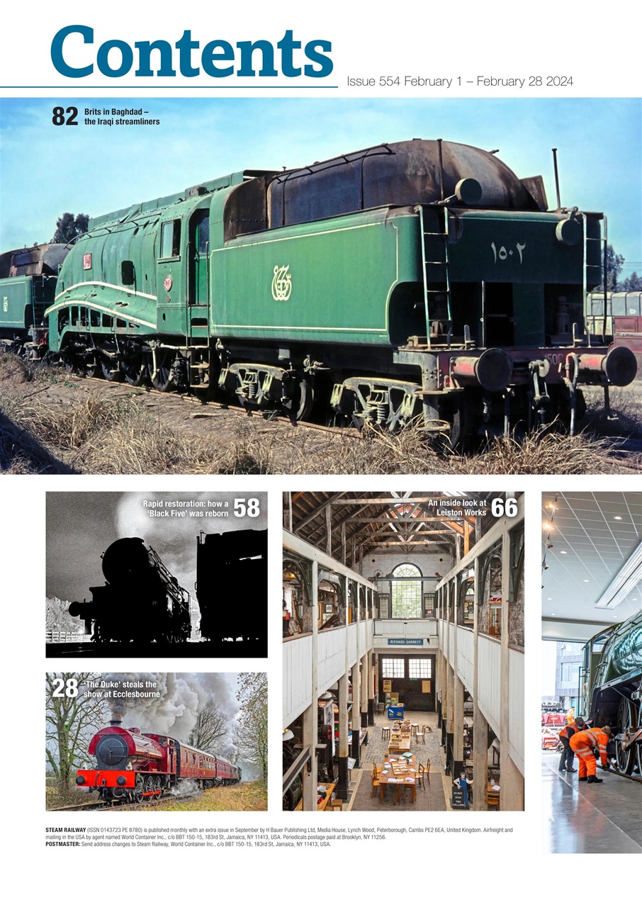 Steam Railway Preview Pages