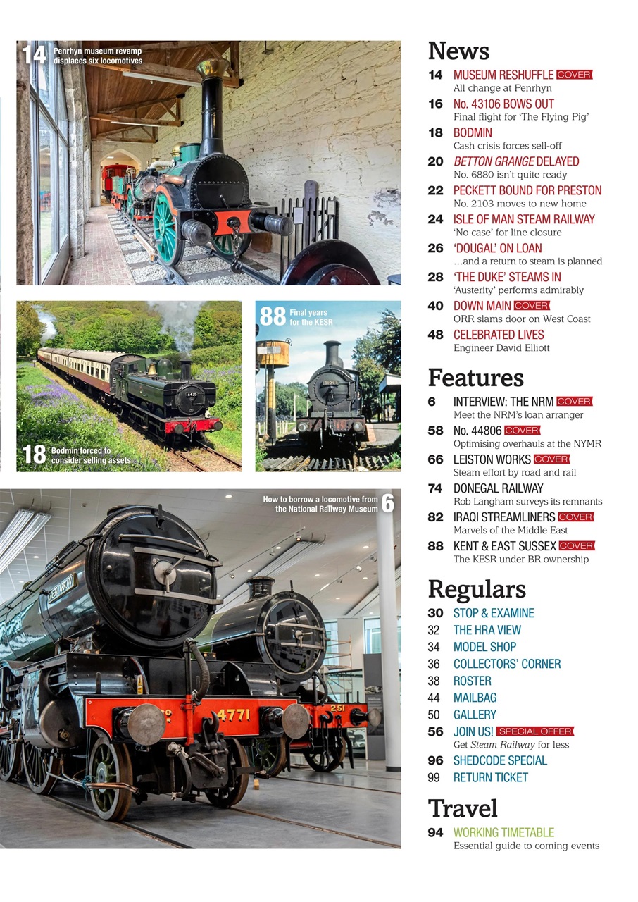 Steam Railway Preview Pages