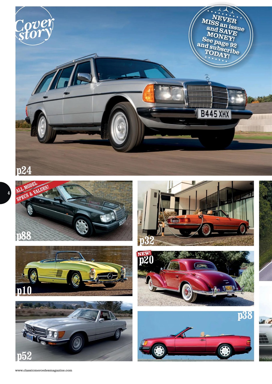 Classic Mercedes Preview Pages