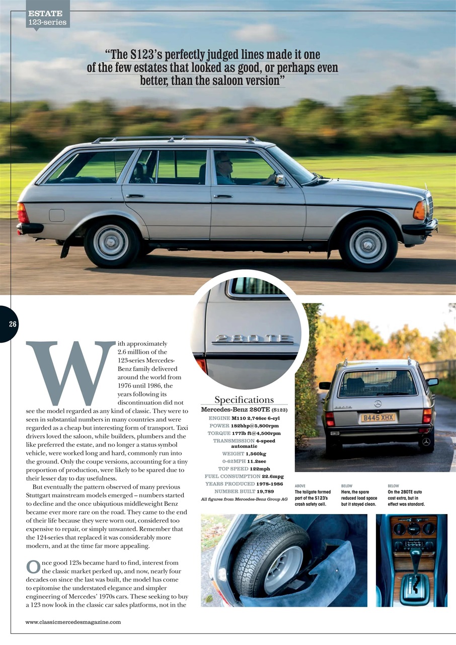Classic Mercedes Preview Pages