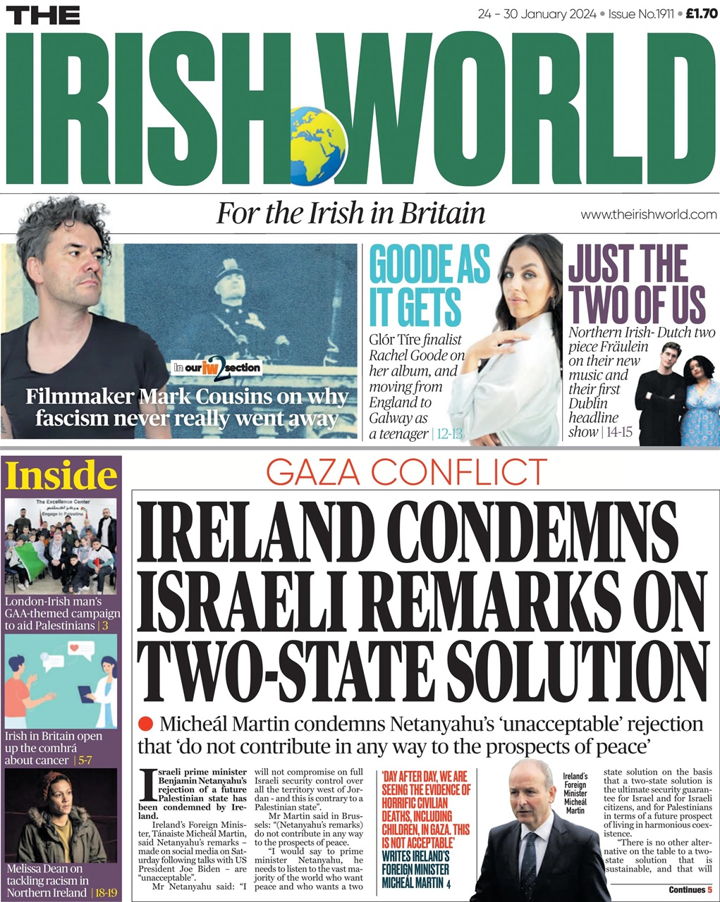 Irish World Preview Pages