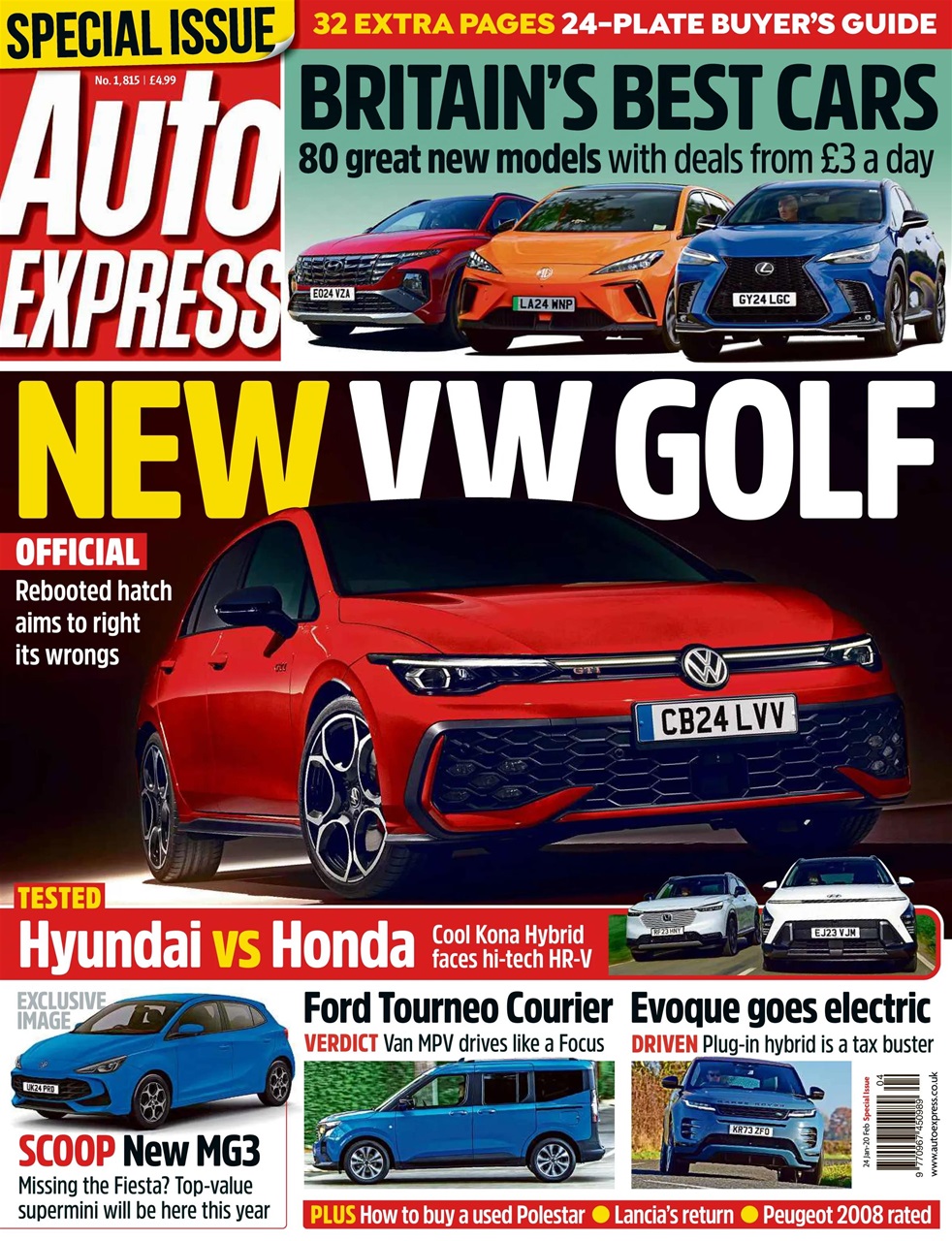 Auto Express Preview Pages