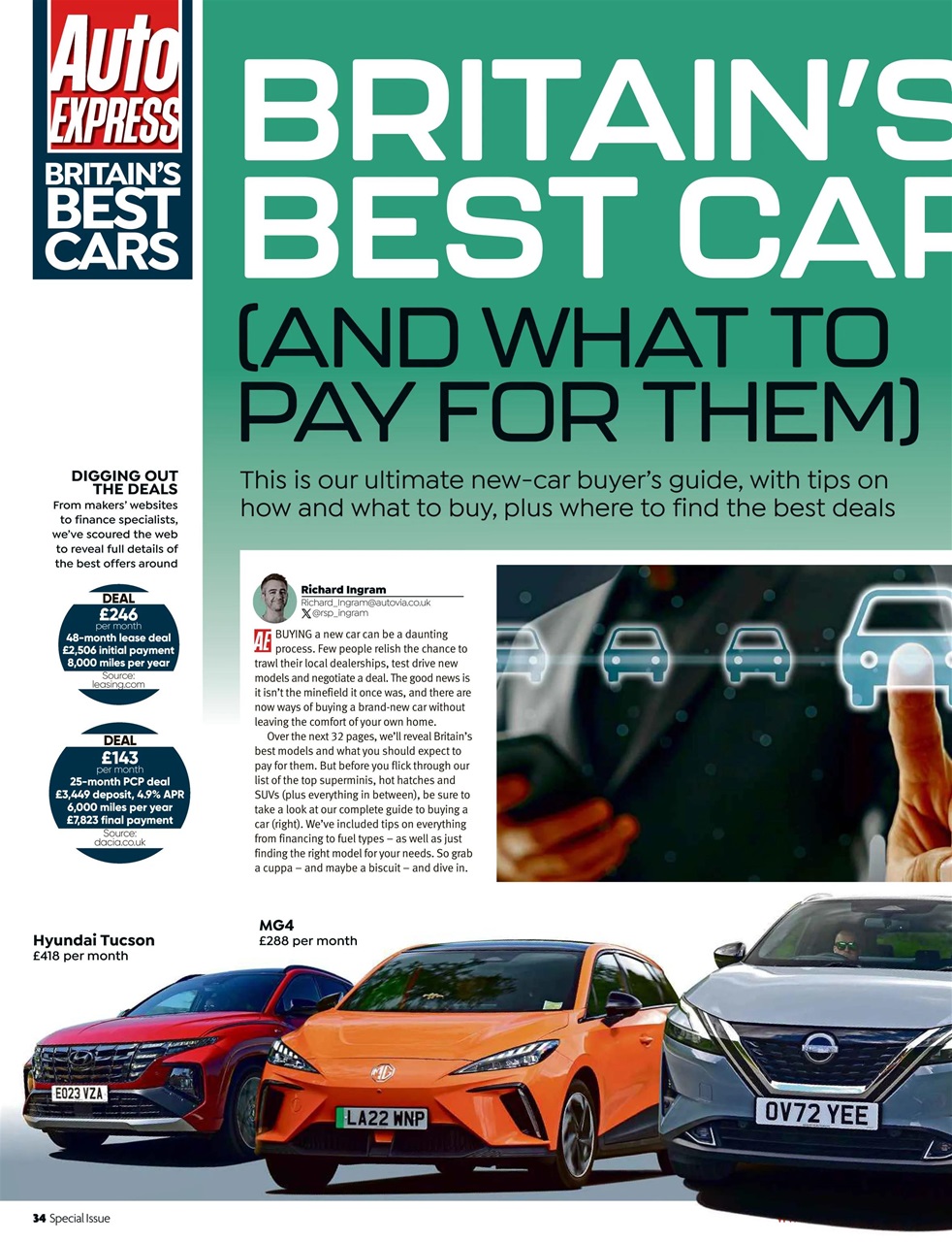 Auto Express Preview Pages