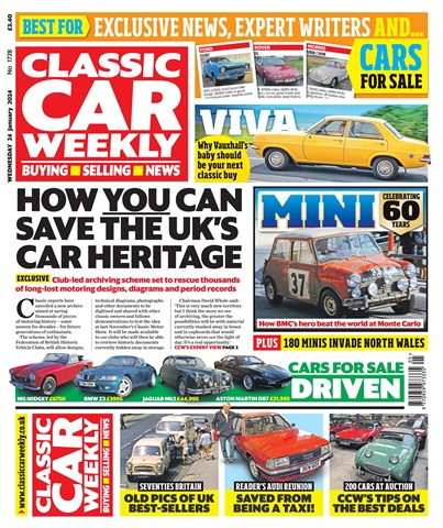 Classic Car Weekly issue 24-Jan-2024