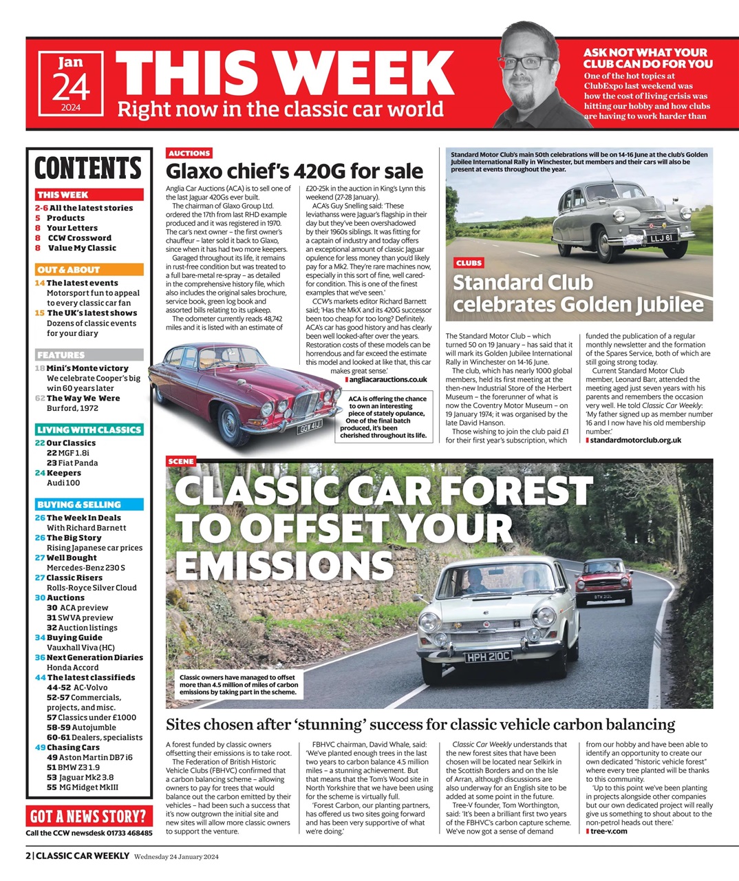 Classic Car Weekly Preview Pages