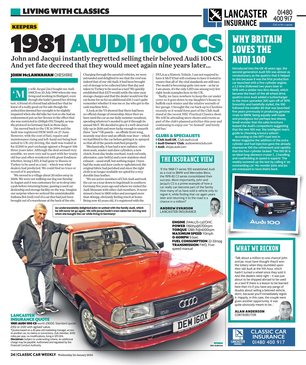 Classic Car Weekly Preview Pages