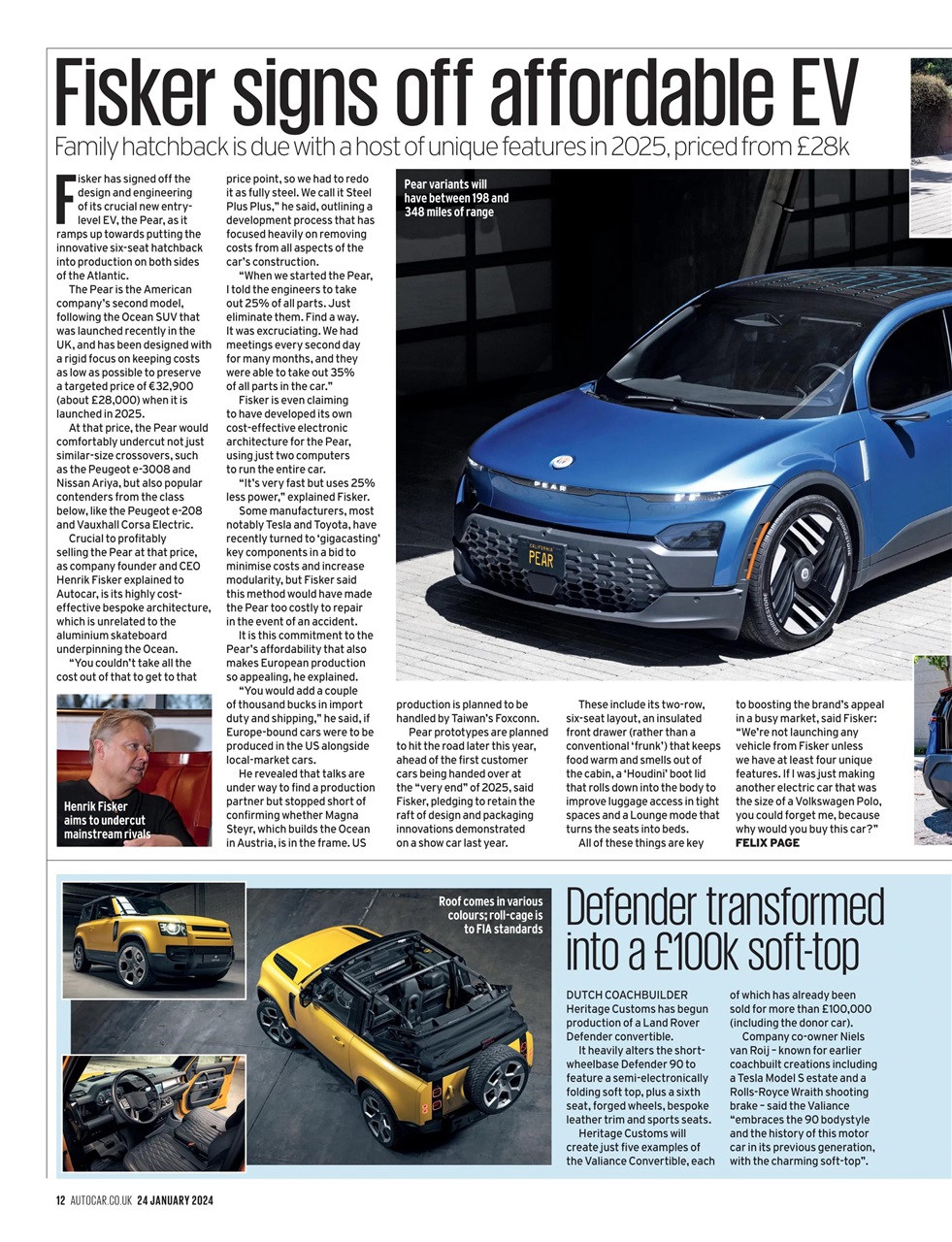 Autocar Preview Pages