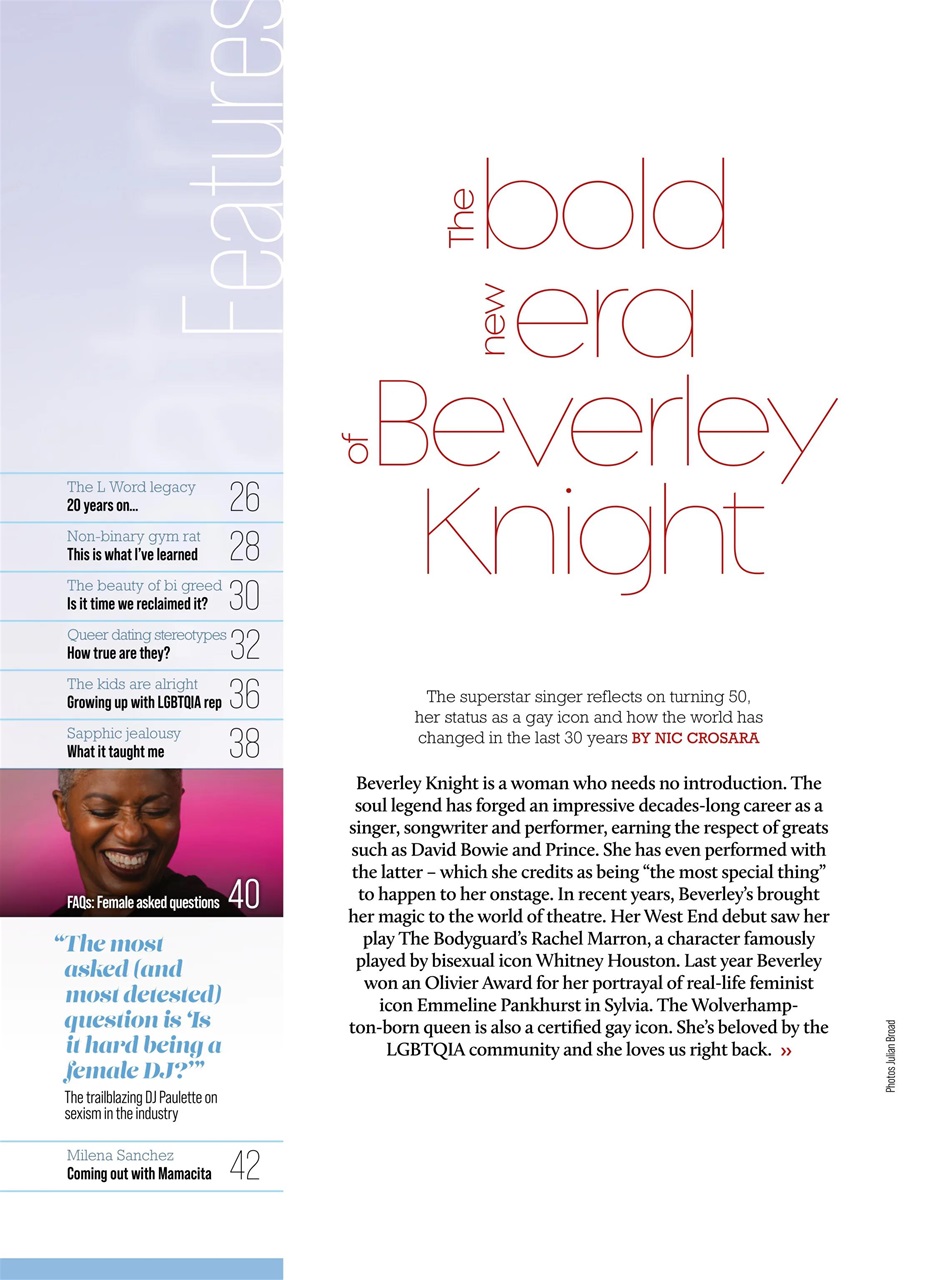 DIVA Magazine Preview Pages