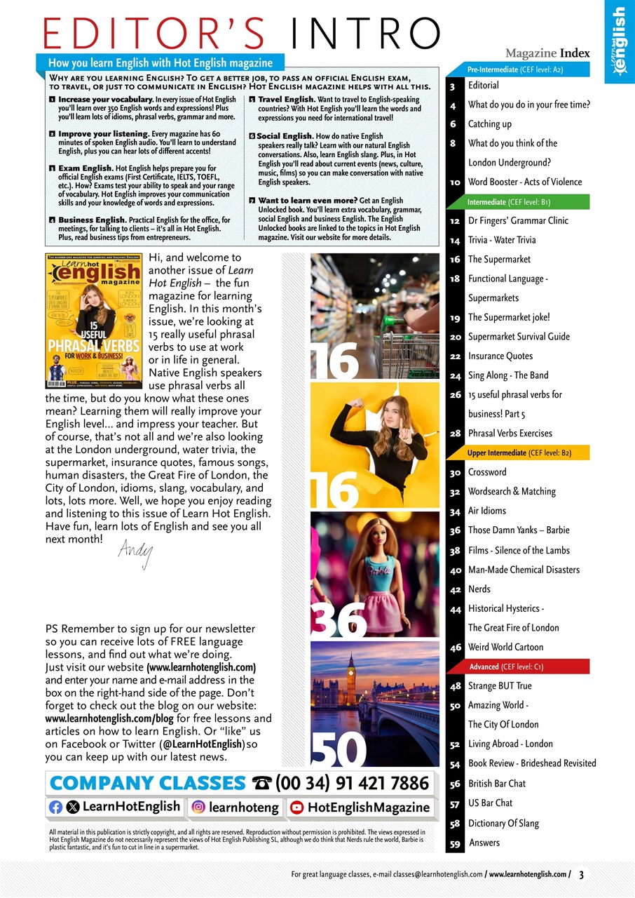 Learn Hot English Preview Pages