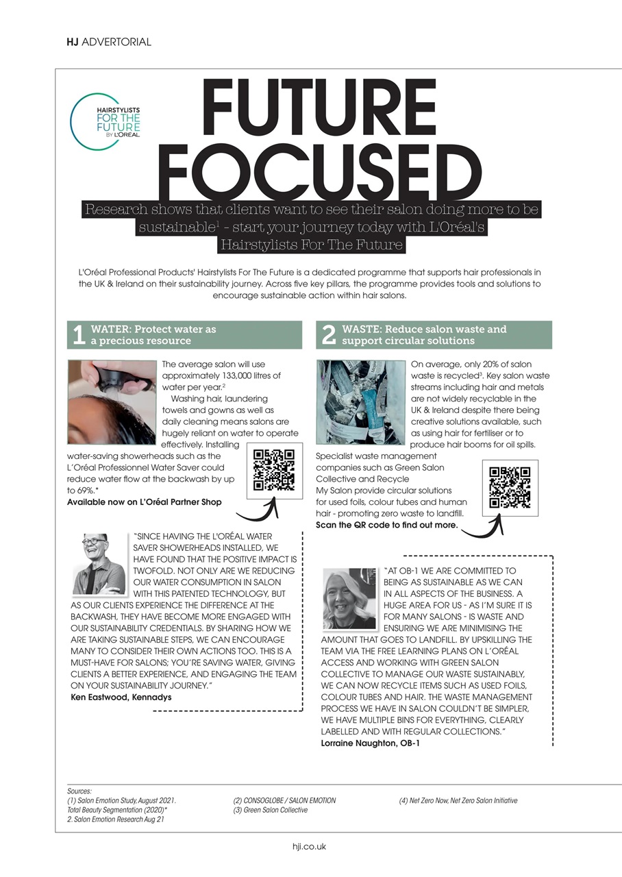 Hairdressers Journal Preview Pages