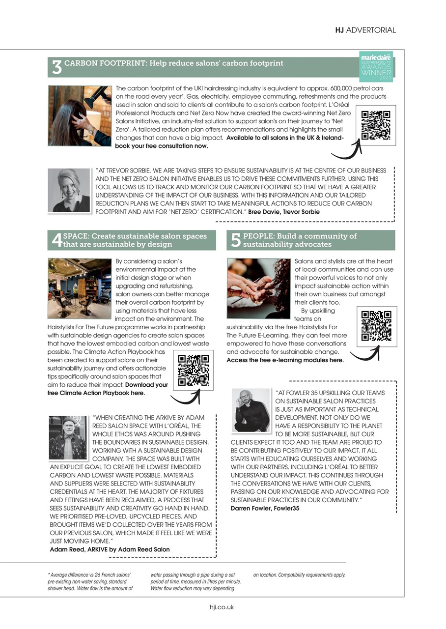 Hairdressers Journal Preview Pages