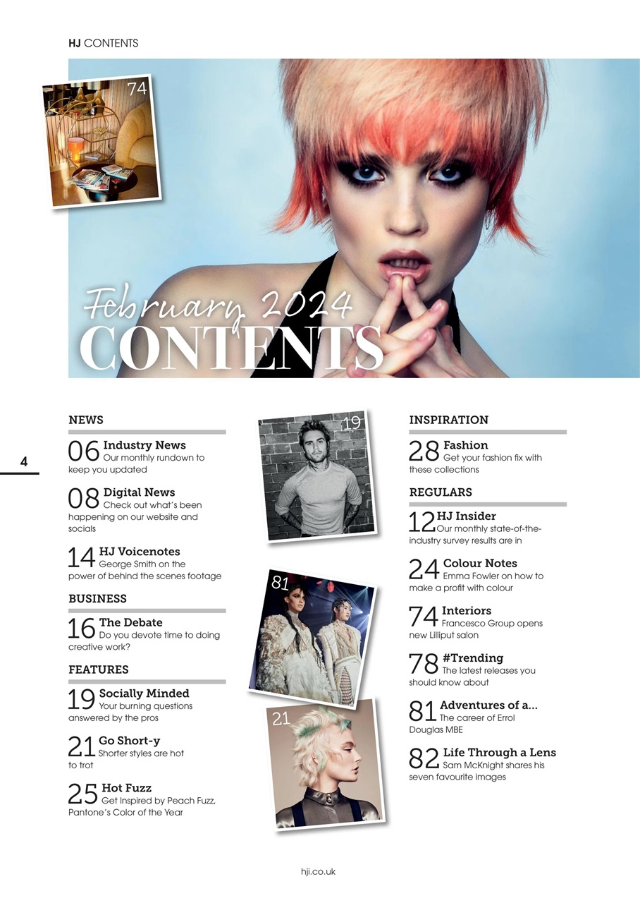 Hairdressers Journal Preview Pages