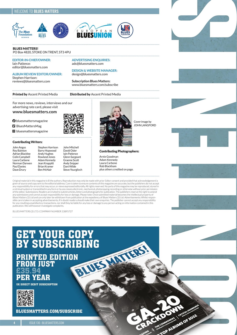 Blues Matters! Preview Pages