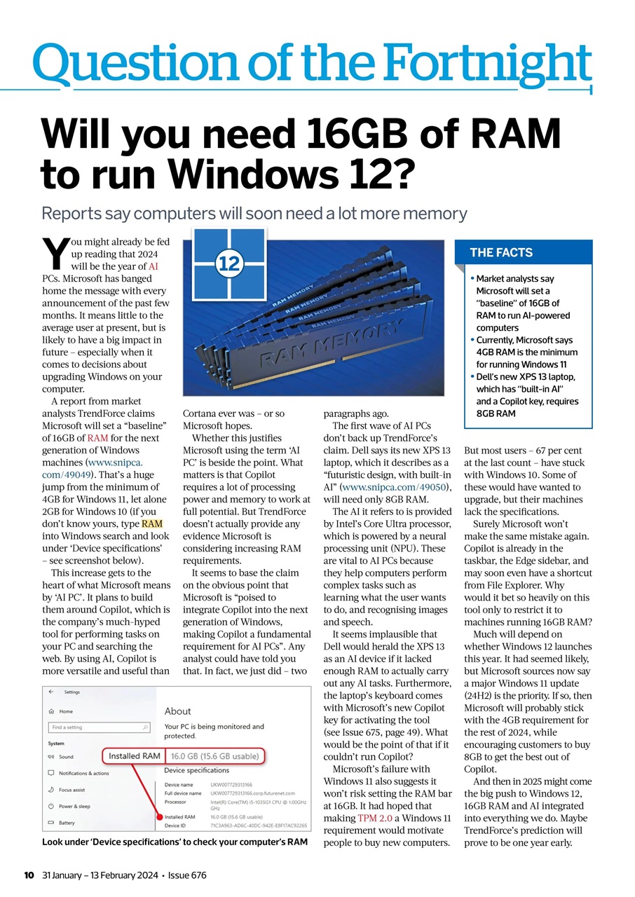 Computer Active Preview Pages