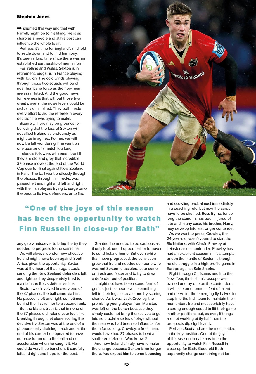 Rugby World Preview Pages