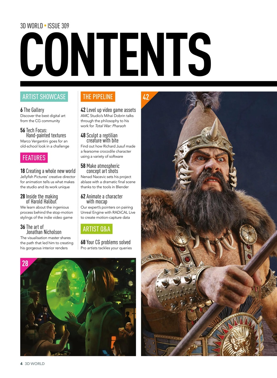 3D World Preview Pages