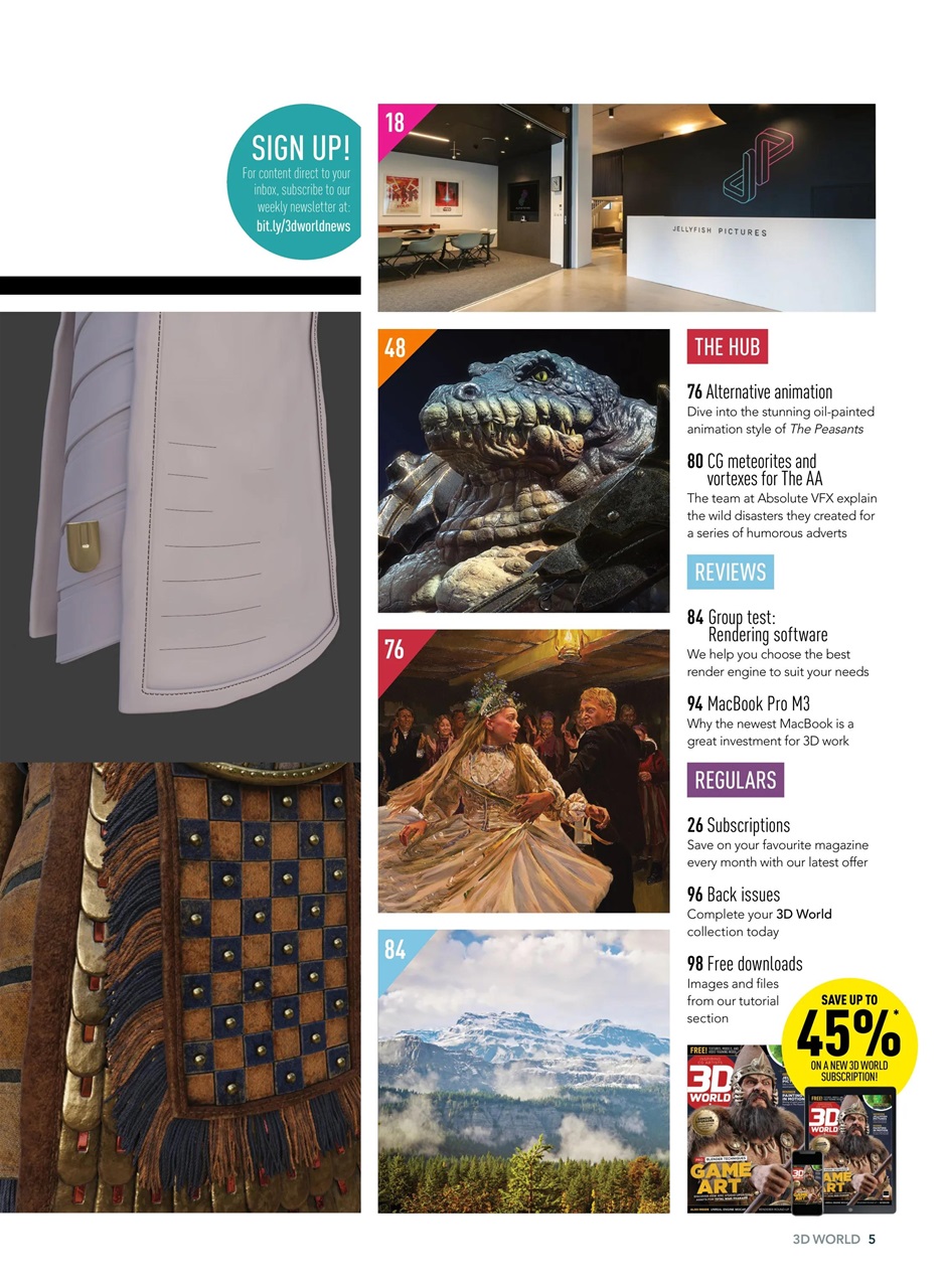 3D World Preview Pages