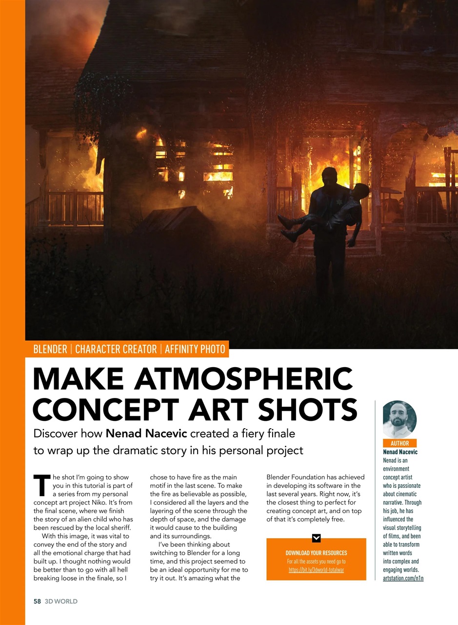 3D World Preview Pages