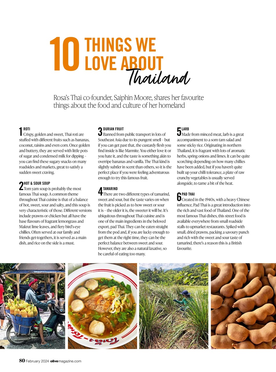 Olive Magazine Preview Pages